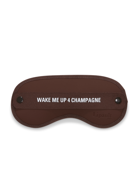 Lipault Lipault Travel Accessories Eye mask  Spiced Mocha