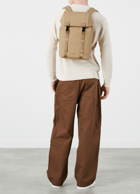 Lipault Lost In Berlin MIini Exile Backpack  Sandstone
