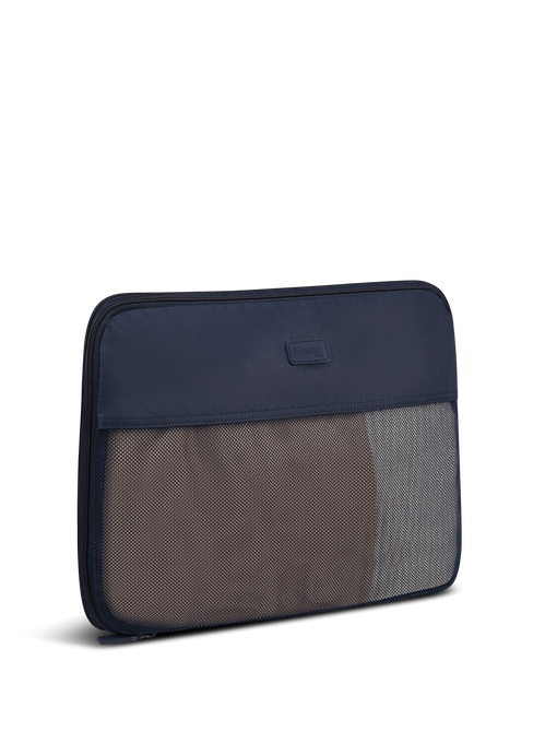 Lipault Lipault Travel Accessories Compression Packing Cube L  Bleu Marine Lipault Lipault Travel Accessories Compression Packing Cube L  Bleu Marine