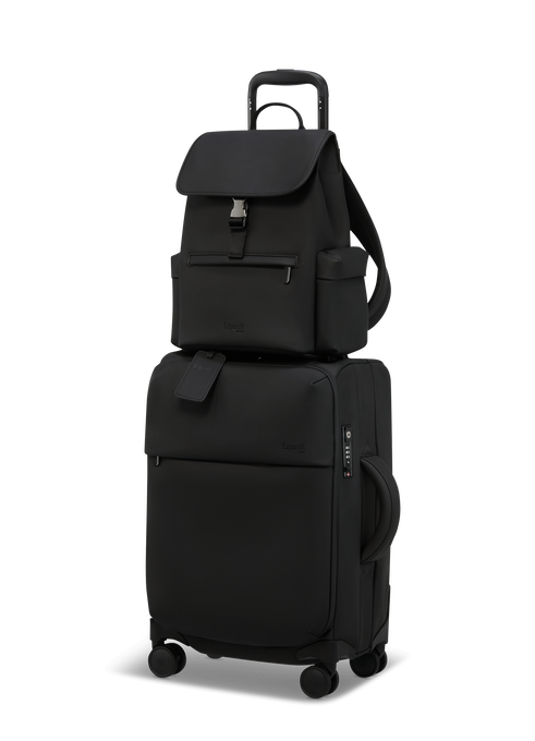 Lipault Lost In Berlin Mini Cargo Backpack  Noir Lipault Lost In Berlin Mini Cargo Backpack  Noir