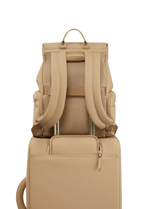 Lipault Lost In Berlin Mini Cargo Backpack  Sandstone