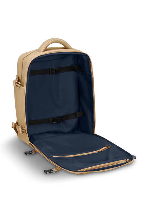 Lipault Lost In Berlin Travel Backpack 2.0  Sandstone Lipault Lost In Berlin Travel Backpack 2.0  Sandstone