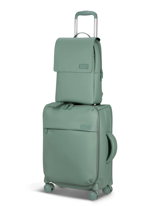 Lipault Lost In Berlin Square Backpack  Dry Sage