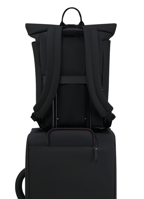 Lipault Lost In Berlin Rolltop Backpack 2.0  Noir Lipault Lost In Berlin Rolltop Backpack 2.0  Noir