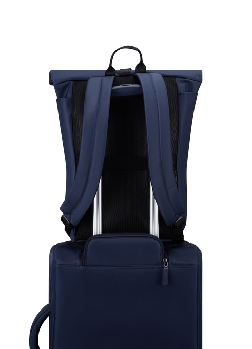 Lipault City Plume Rolltop Backpack  Bleu Marine