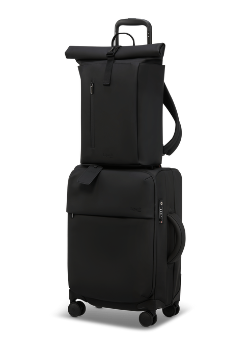 Lipault Lost In Berlin Rolltop Backpack 2.0  Noir Lipault Lost In Berlin Rolltop Backpack 2.0  Noir