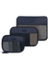 Lipault Lipault Travel Accessories Set Of 3 Compression Packing Cube  Navy