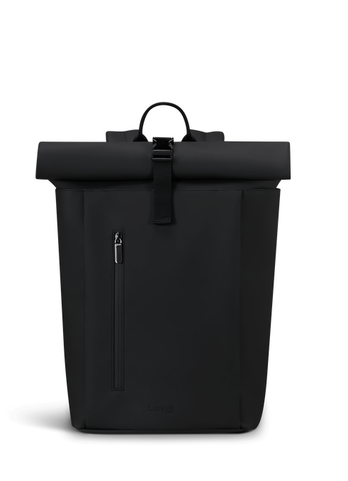 Lipault Lost In Berlin Rolltop Backpack 2.0  Noir