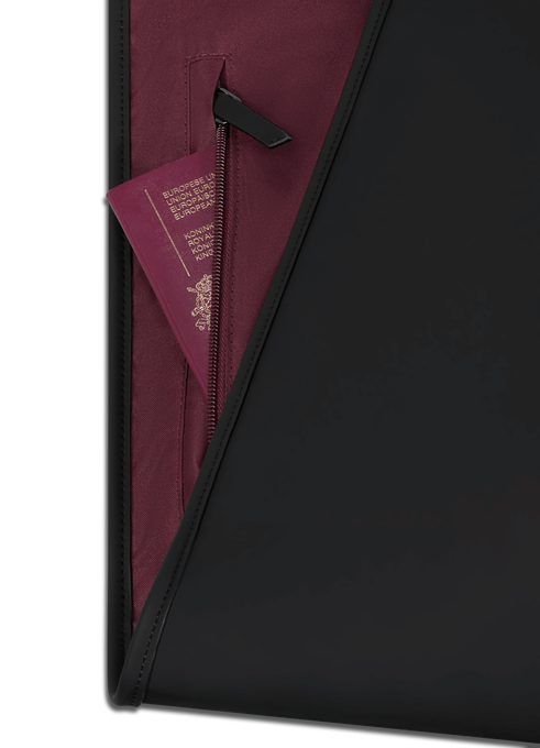 Lipault Lost In Berlin Garment Bag  Black Lipault Lost In Berlin Garment Bag  Black