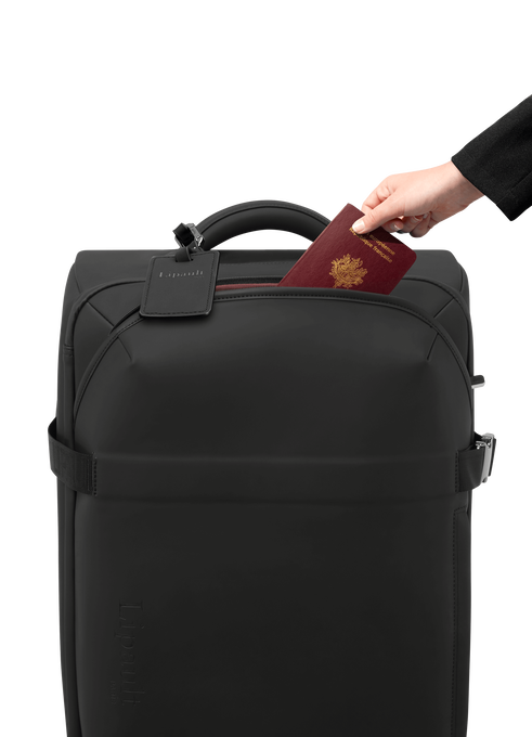 Lipault Lost In Berlin Exile Duffle with Wheels 72cm  Noir Lipault Lost In Berlin Exile Duffle with Wheels 72cm  Noir