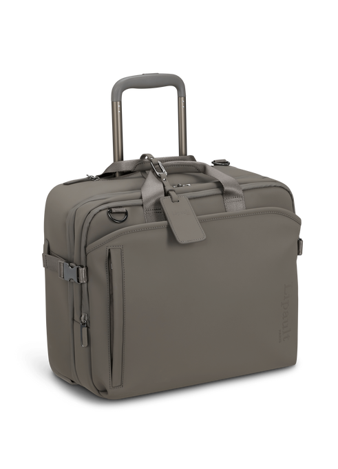 Lipault Lost In Berlin Rolling Tote  Ash Stone Lipault Lost In Berlin Rolling Tote  Ash Stone
