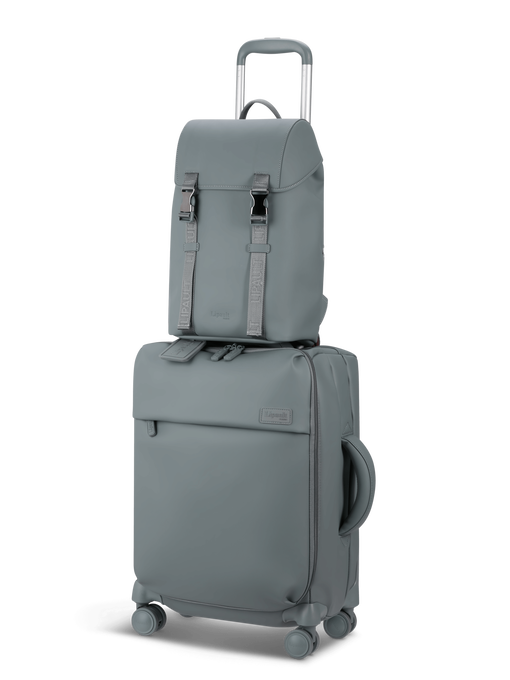 Lipault Lost In Berlin Mini Exile Backpack  Cement Storm Lipault Lost In Berlin Mini Exile Backpack  Cement Storm